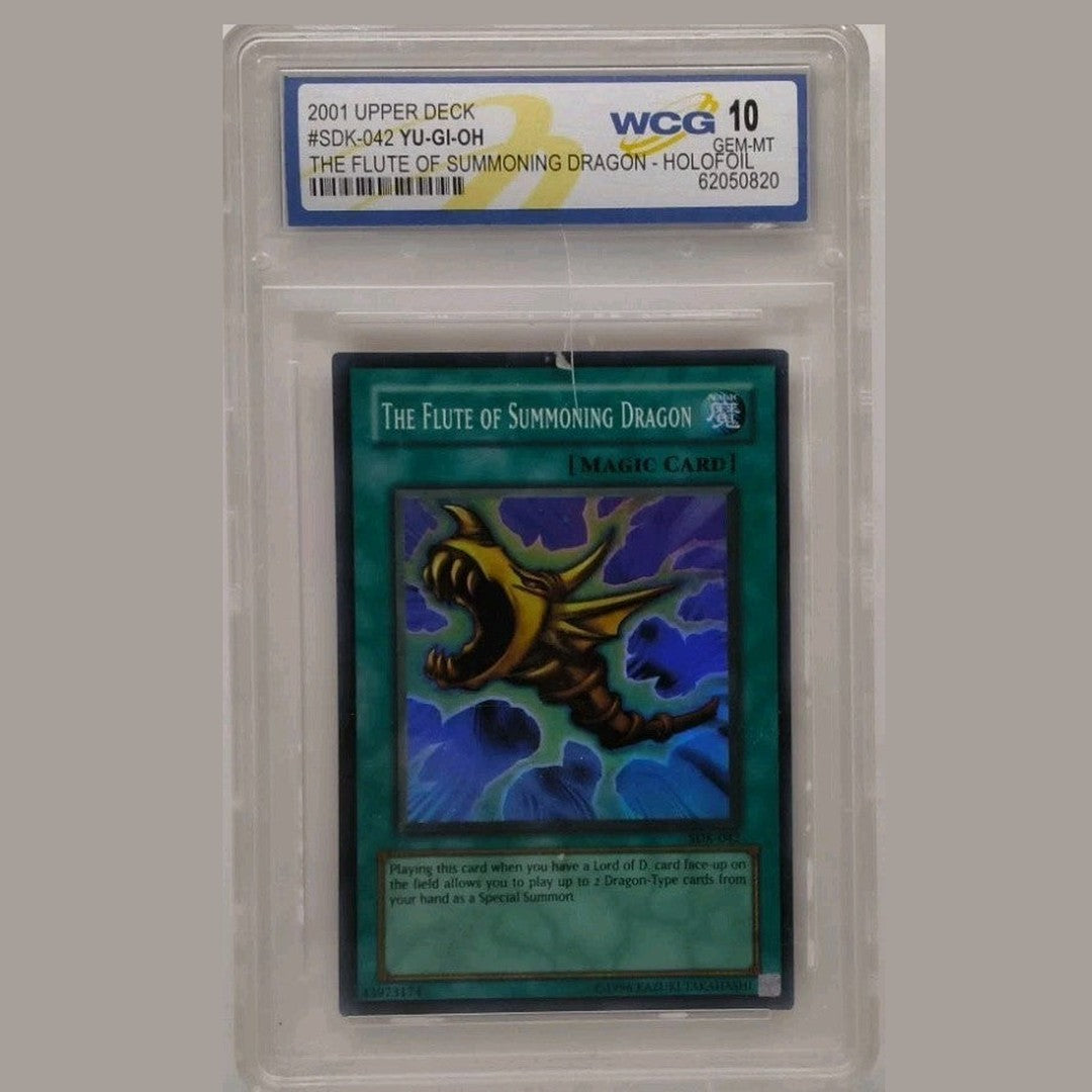 2001 Upper Deck Yu-Gi-Oh! The Flute of Summoning Dragon WCG 10 Gem Mint