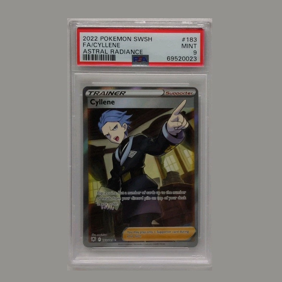 2022 Pokemon Cyllene Full Art Astral Radiance #183 PSA 9 Mint