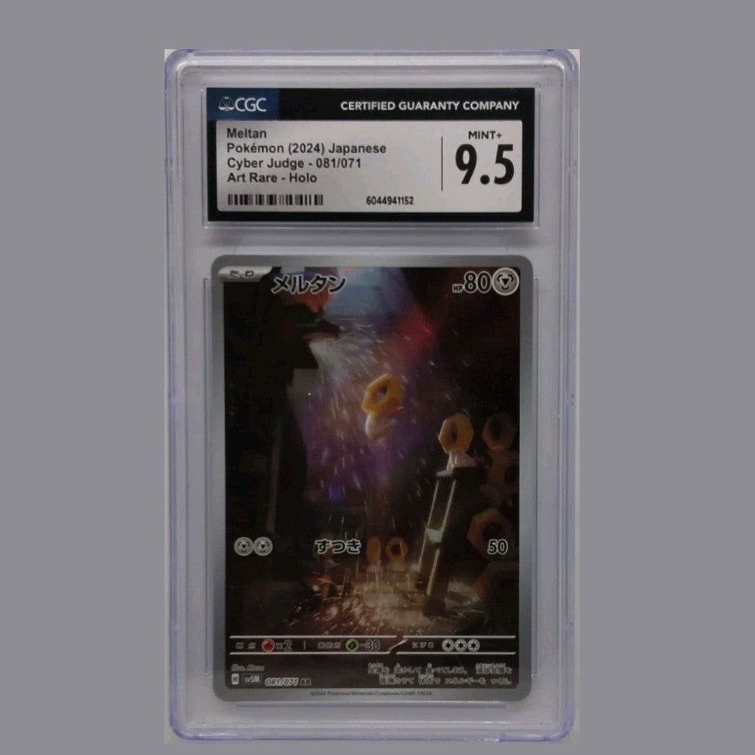 2024 Japanese Meltan Cyber Judge #081/071 Art Rare CGC 9.5 Mint+