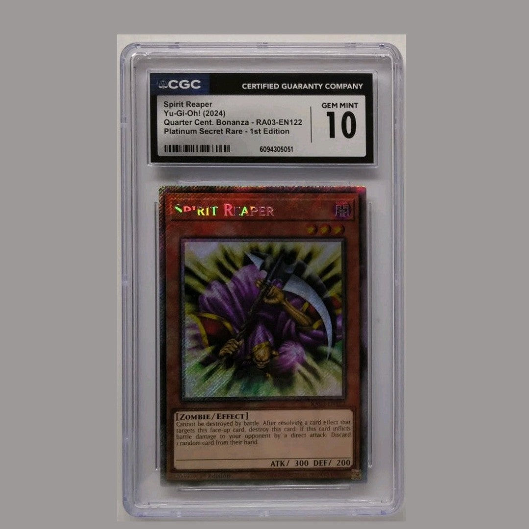 2024 Yu-Gi-Oh! Spirit Reaper RA03-EN122 CGC 10 Gem Mint