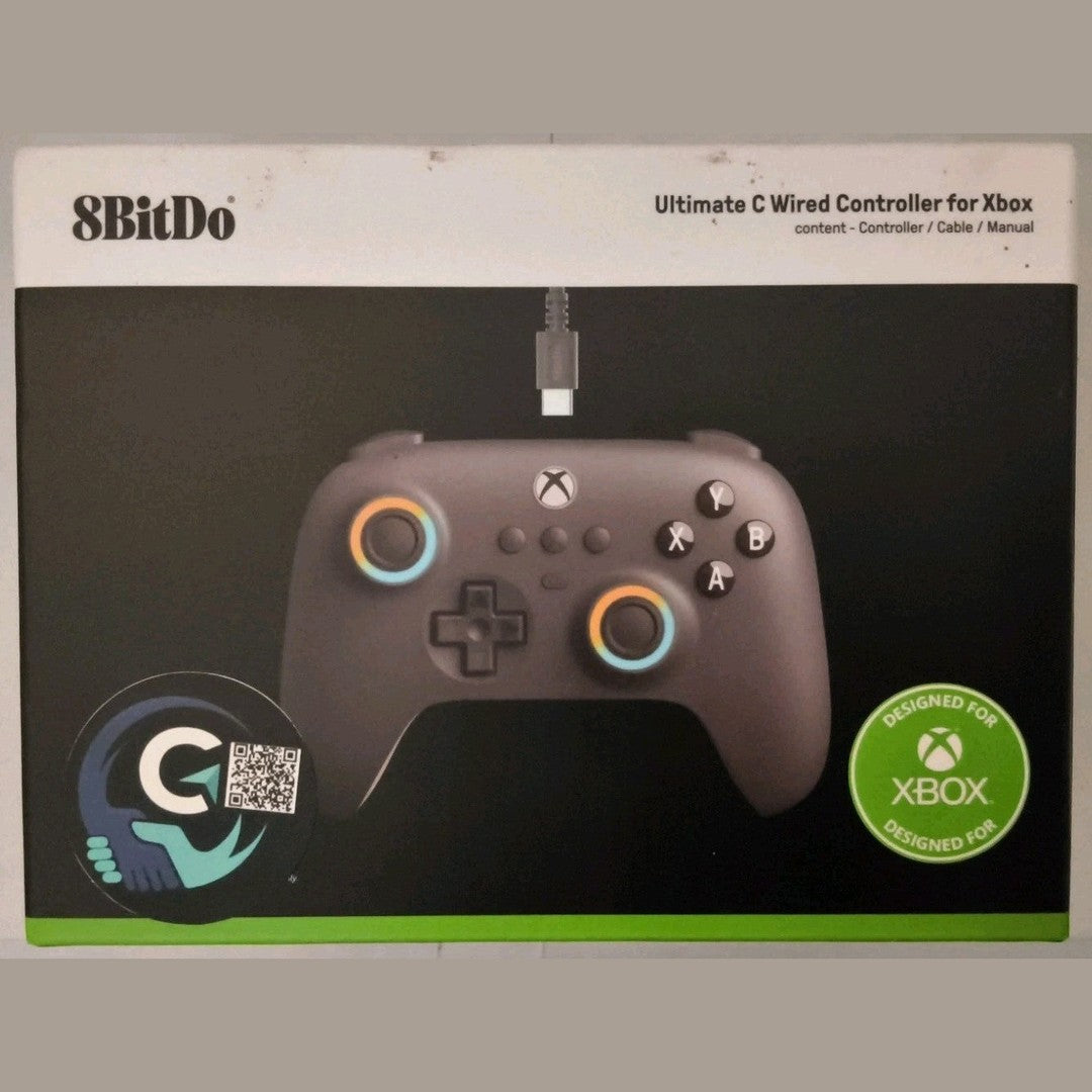 8BitDo Ultimate C Wired Controller for Xbox X|S w/ Hall Effect Dark Gray