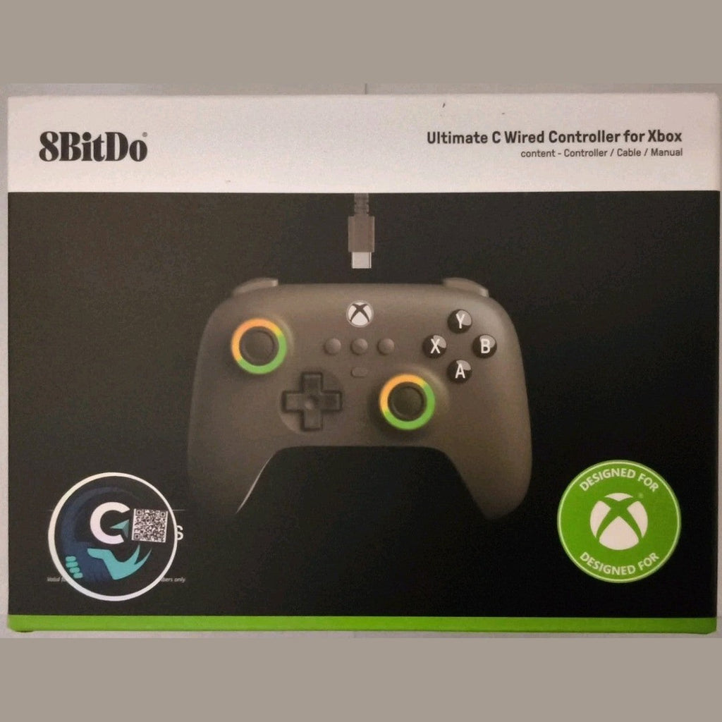 8BitDo Ultimate C Wired Controller for Xbox X|S w/ Hall Effect Dark Green