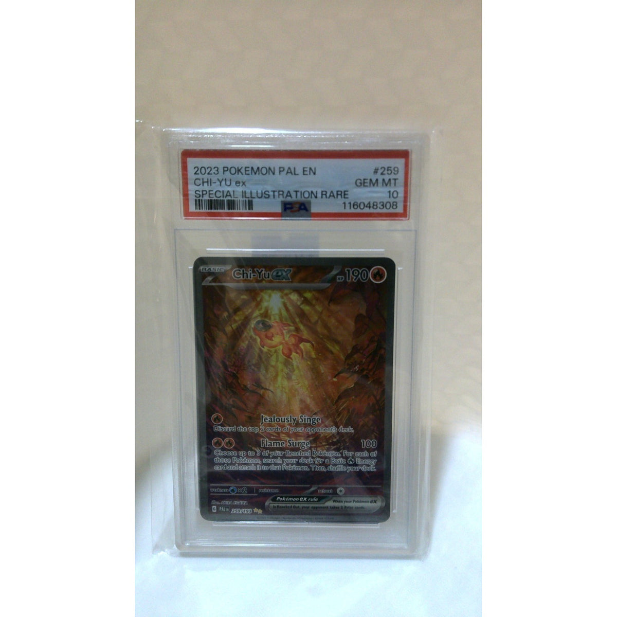 Chi-Yu ex SIR #259 PSA 10 slab