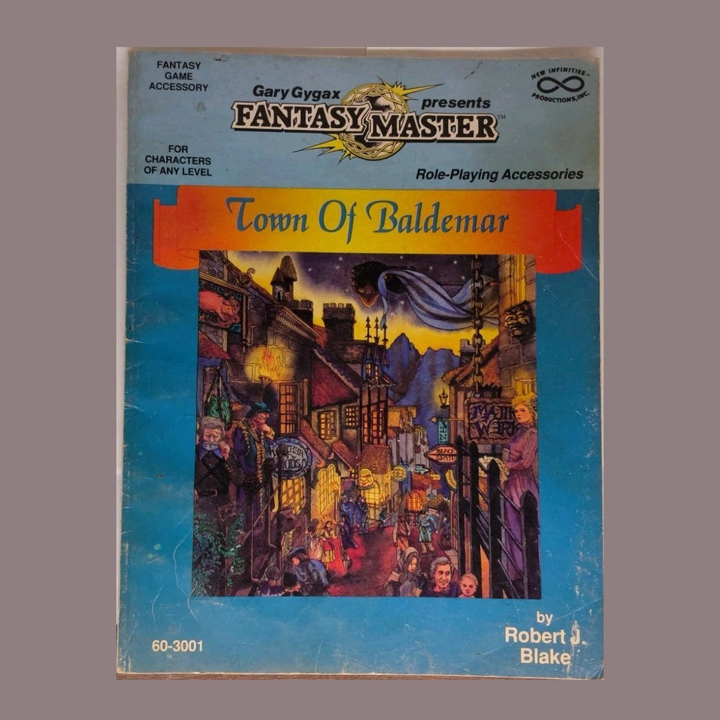 [BOOK ONLY] Fantasy Master - Town of Baldemar - Adventure RPG Book