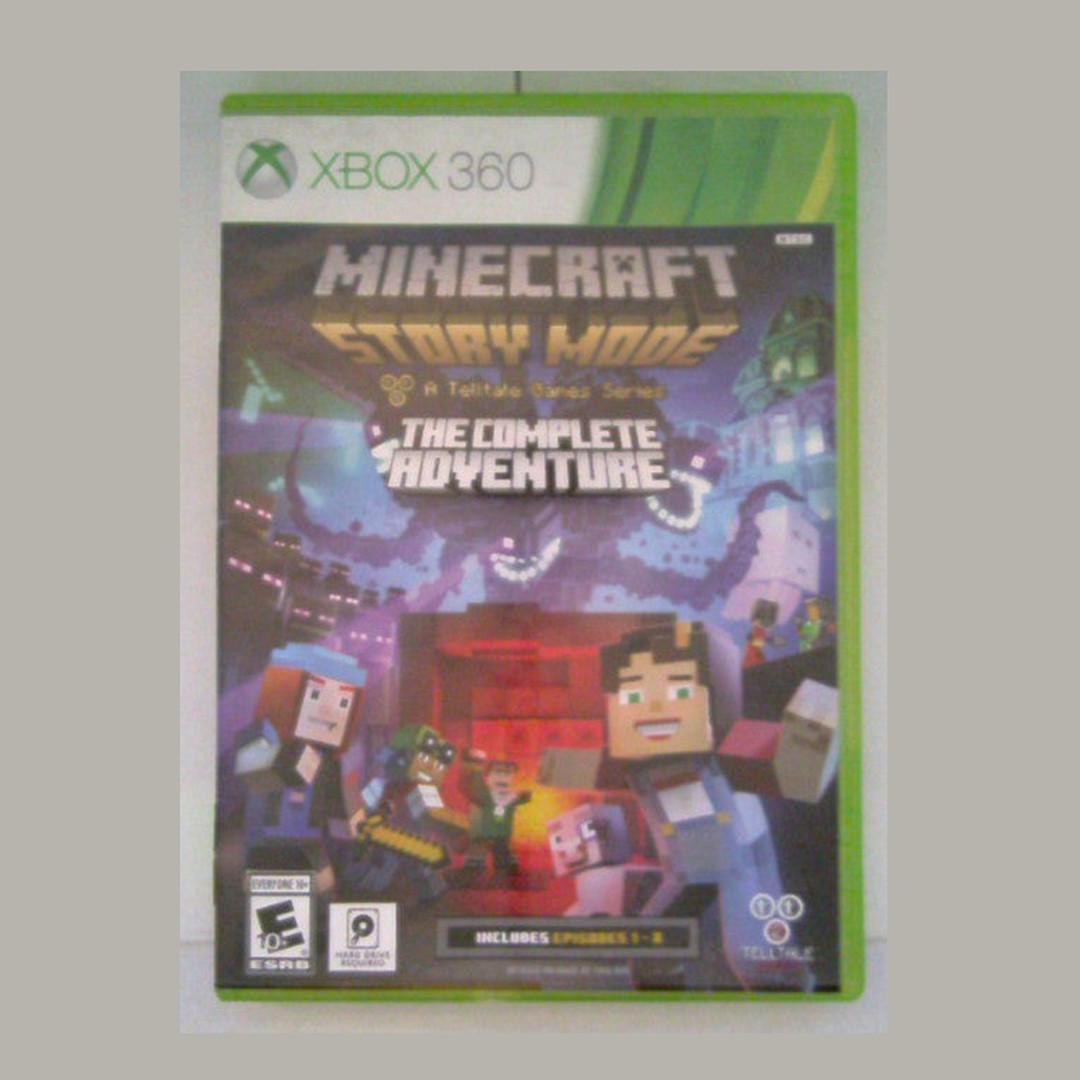 [CASE & GAME ONLY] Minecraft Story Mode: The Complete Adventure (Xbox 360)