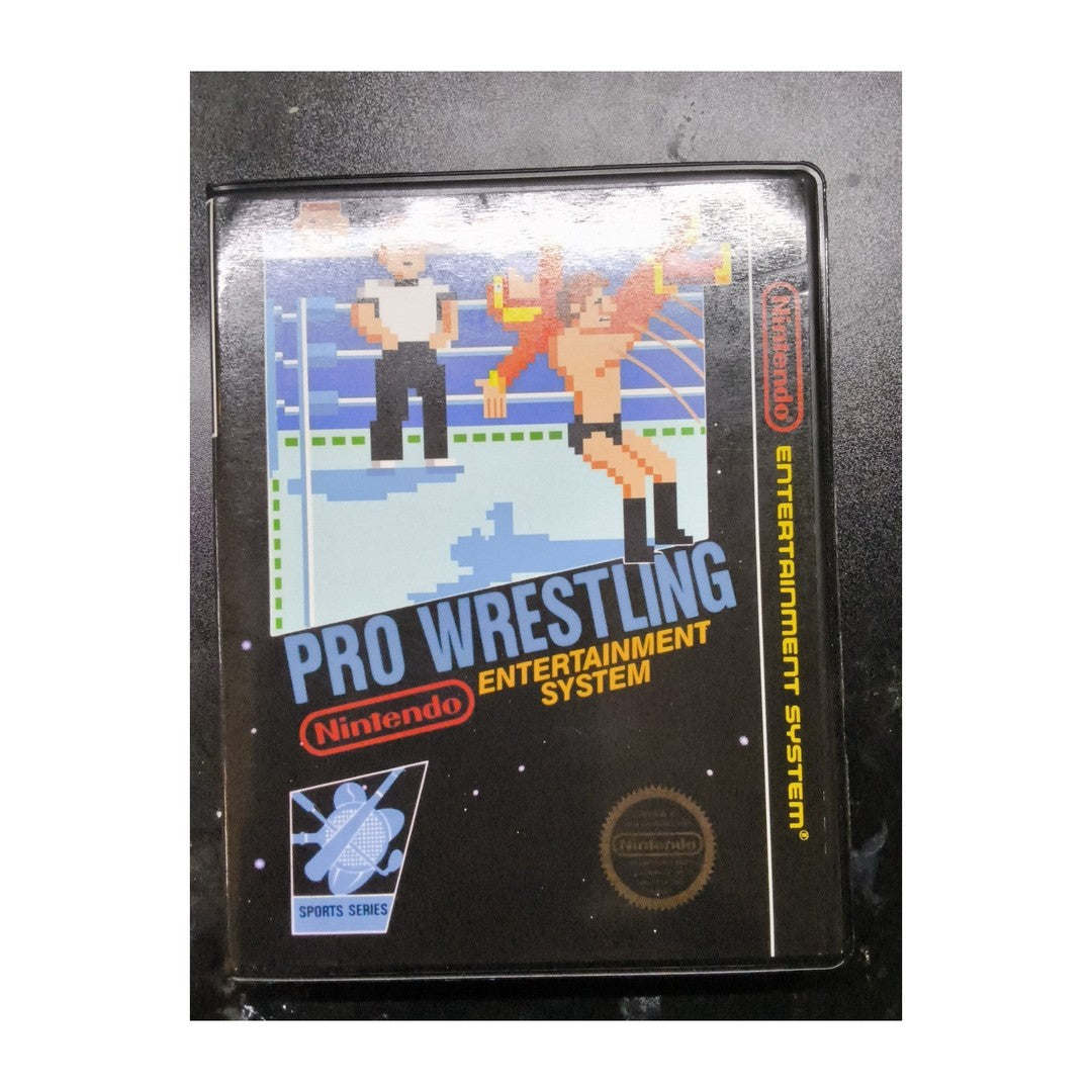 [CASE ONLY NO GAME NO MANUAL] Pro Wrestling (Nintendo NES)