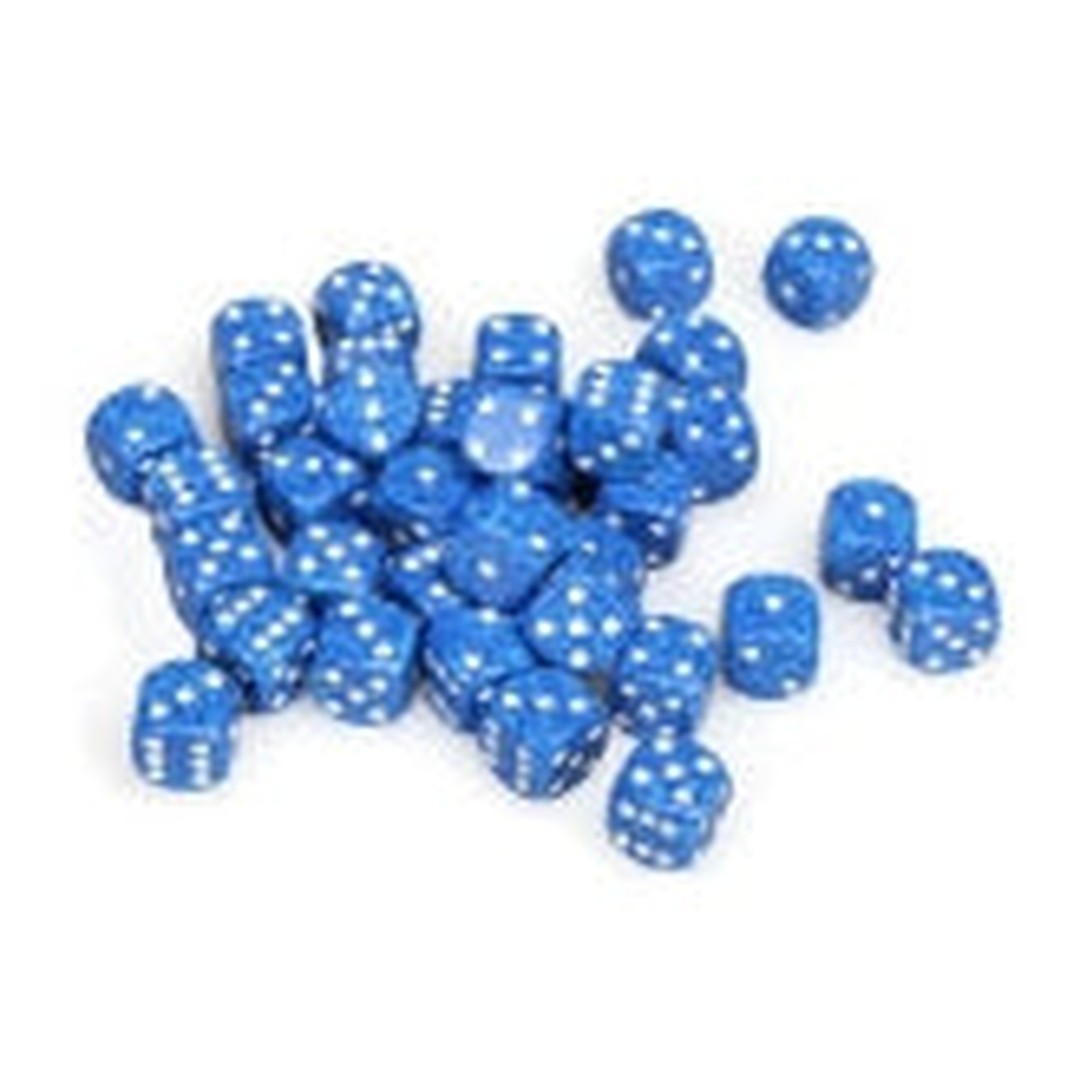 Chessex 12mm D6 Speckled Water Dice Block