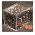 Chessex CHX25828 Dice-Opaque: 36D6 Black/Gold Set