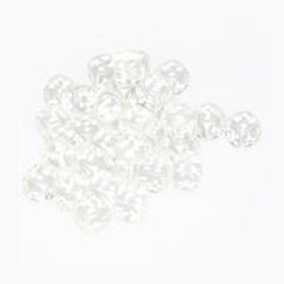Chessex DND Dice Set D&D Dice-12mm Translucent Clear and White Plastic Polyhedral Dice Set-Dungeons and Dragons Dice Includes 36 Dice – D6