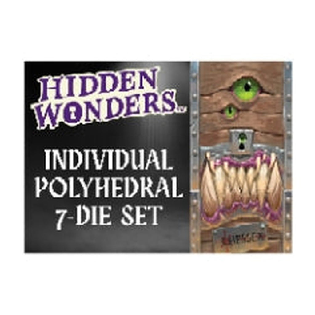 Chessex Hidden Wonders 7 Die Set