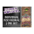 Chessex Hidden Wonders 7 Die Set