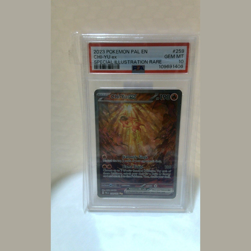 Chi-Yu ex SIR #259 Paldea Evolved PSA 10 Gem Mint Pokemon