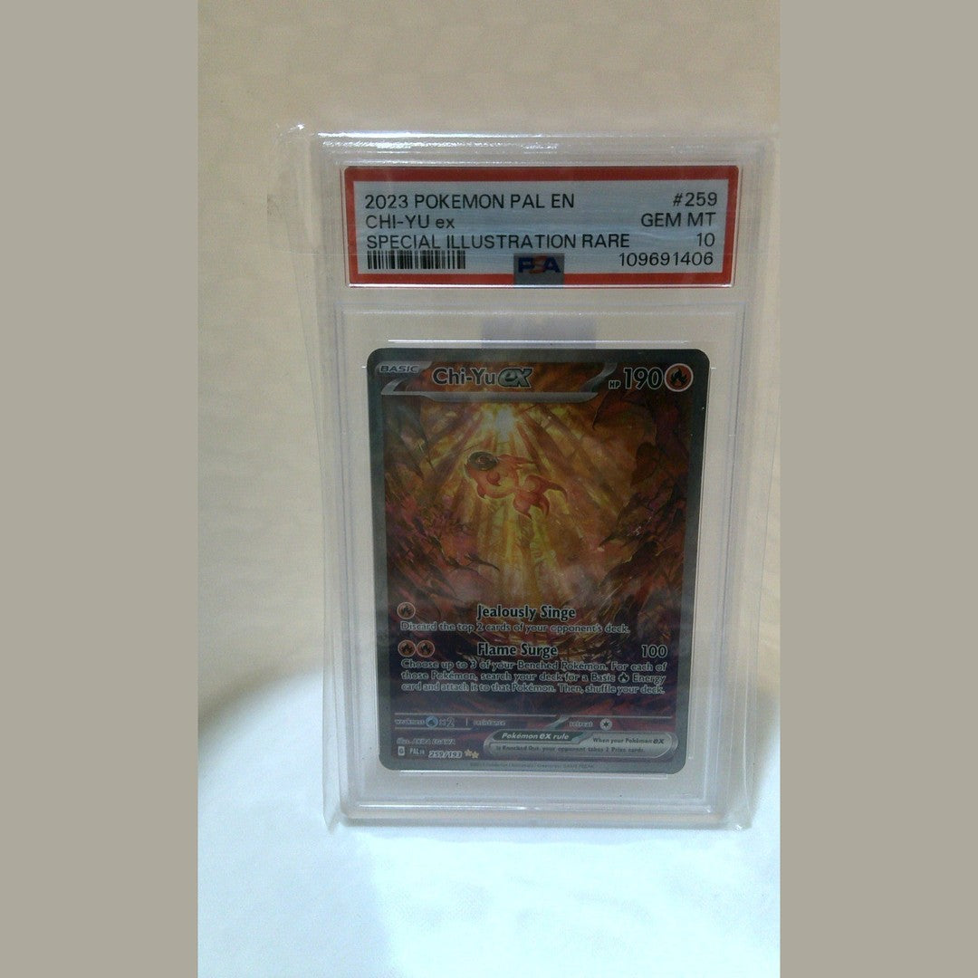 Chi-Yu ex SIR #259 Paldea Evolved PSA 10 Gem Mint Pokemon