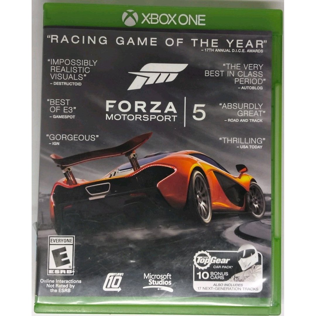 Forza Motorsport 5 (Xbox One) CIB Complete In Box Authentic