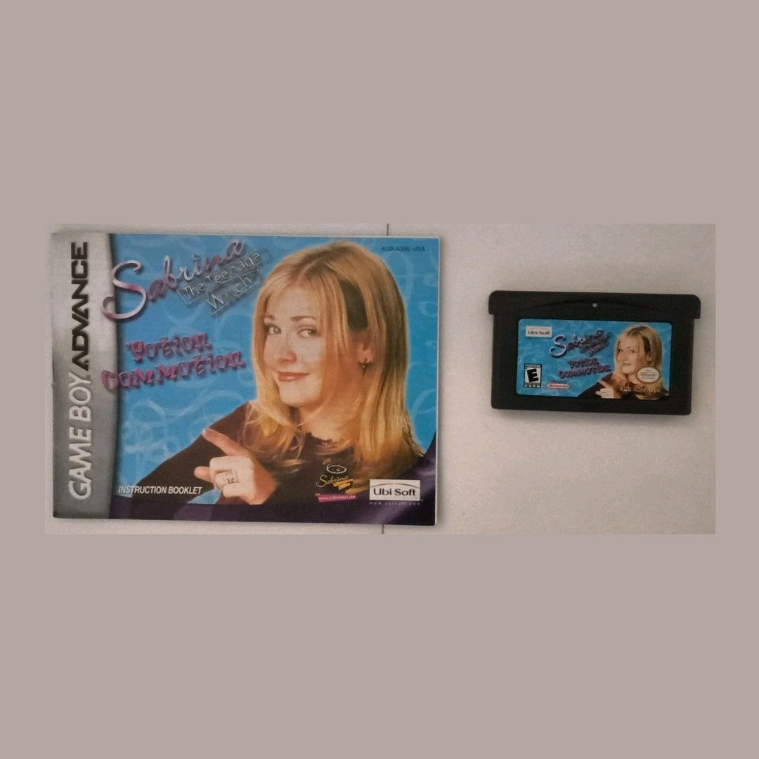 [GAME & MANUAL ONLY] Sabrina: The Teenage Witch Potion Commotion (Nintendo GBA)