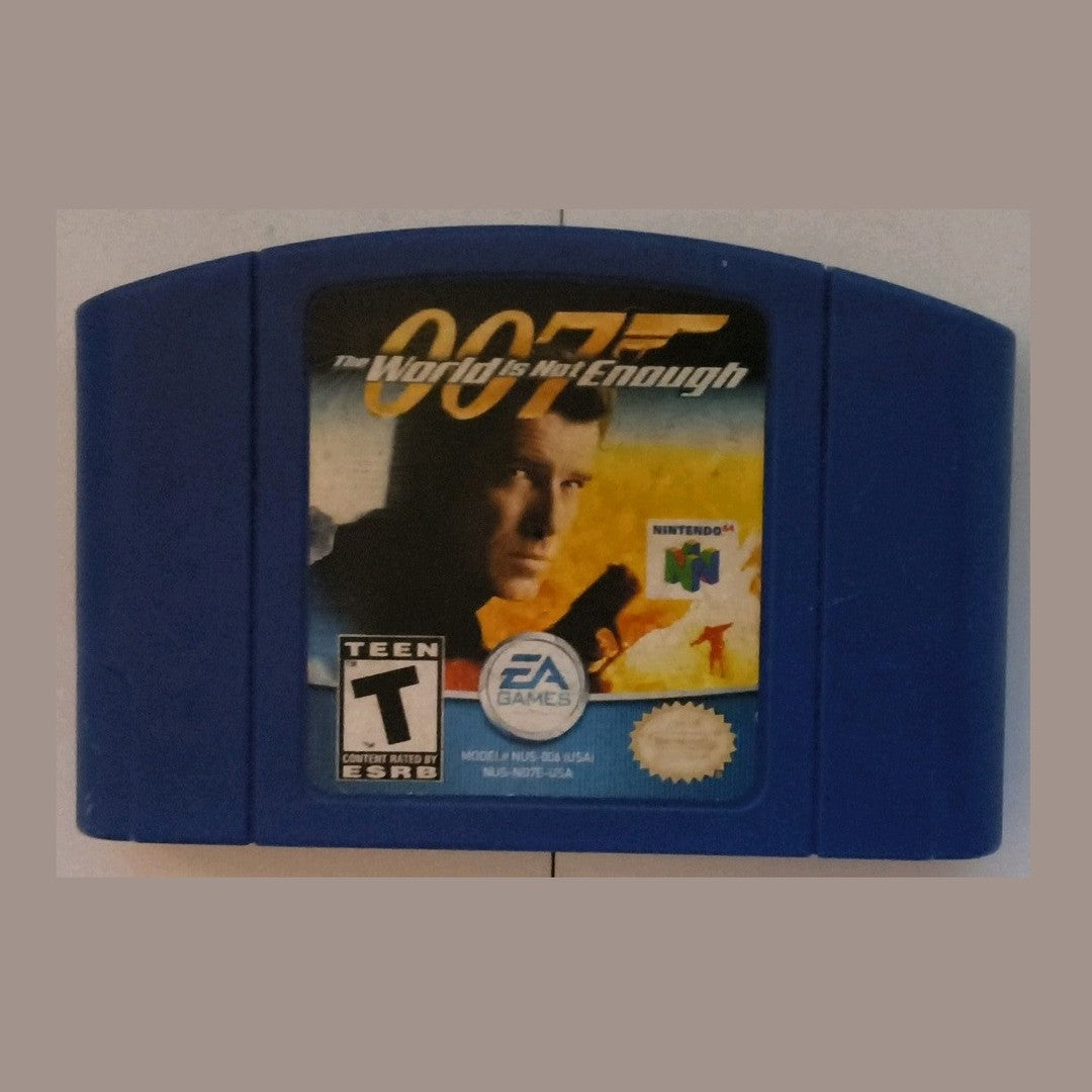 [GAME ONLY NO CASE NO MANUAL] 007: The World Is Not Enough (Nintendo 64) Tested