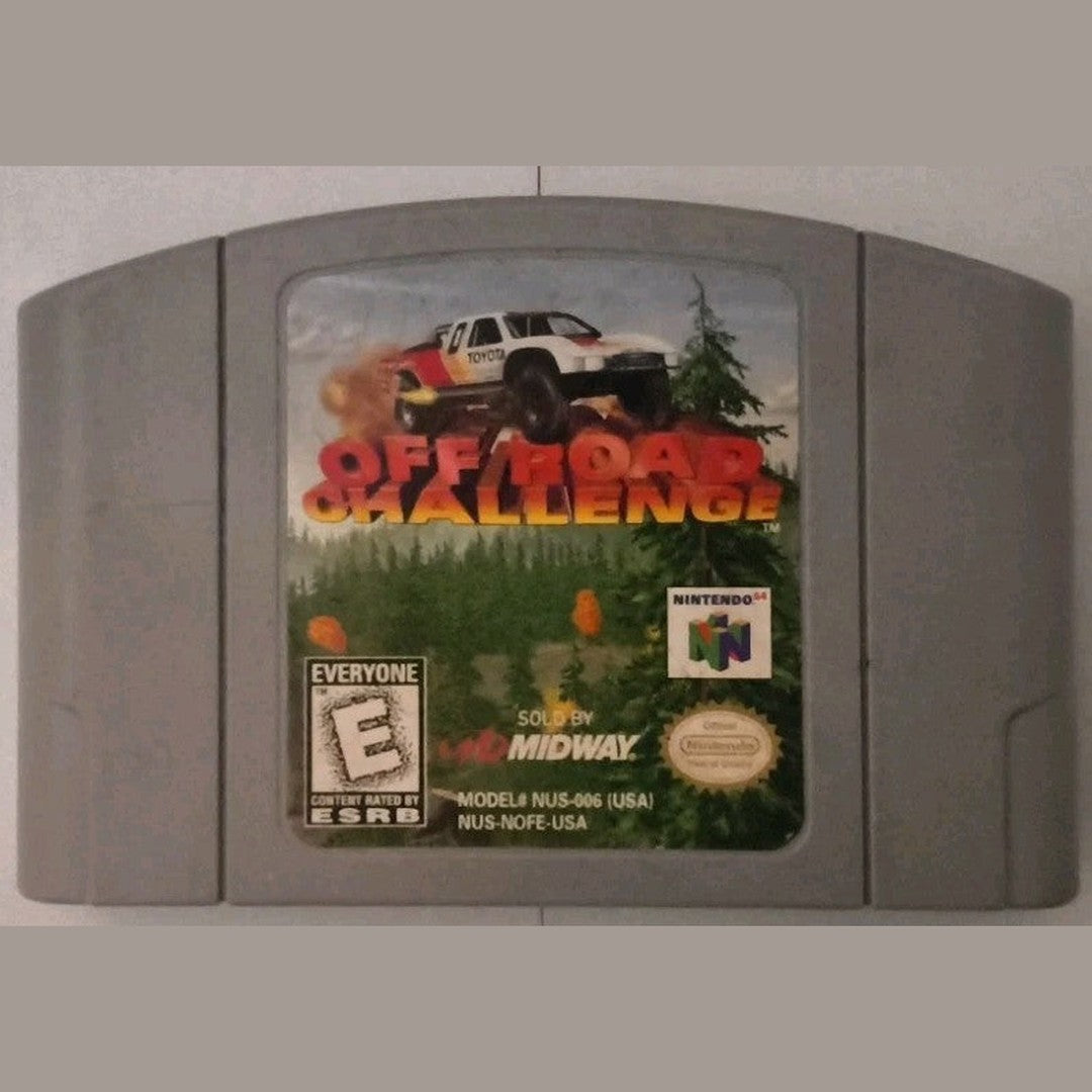 [GAME ONLY NO CASE NO MANUAL] Off-Road Challenge (Nintendo 64) Authentic Tested