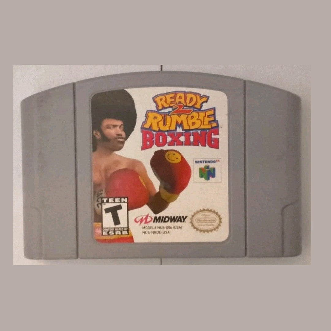 [GAME ONLY NO CASE NO MANUAL] Ready 2 Rumble Boxing (Nintendo 64) Authentic