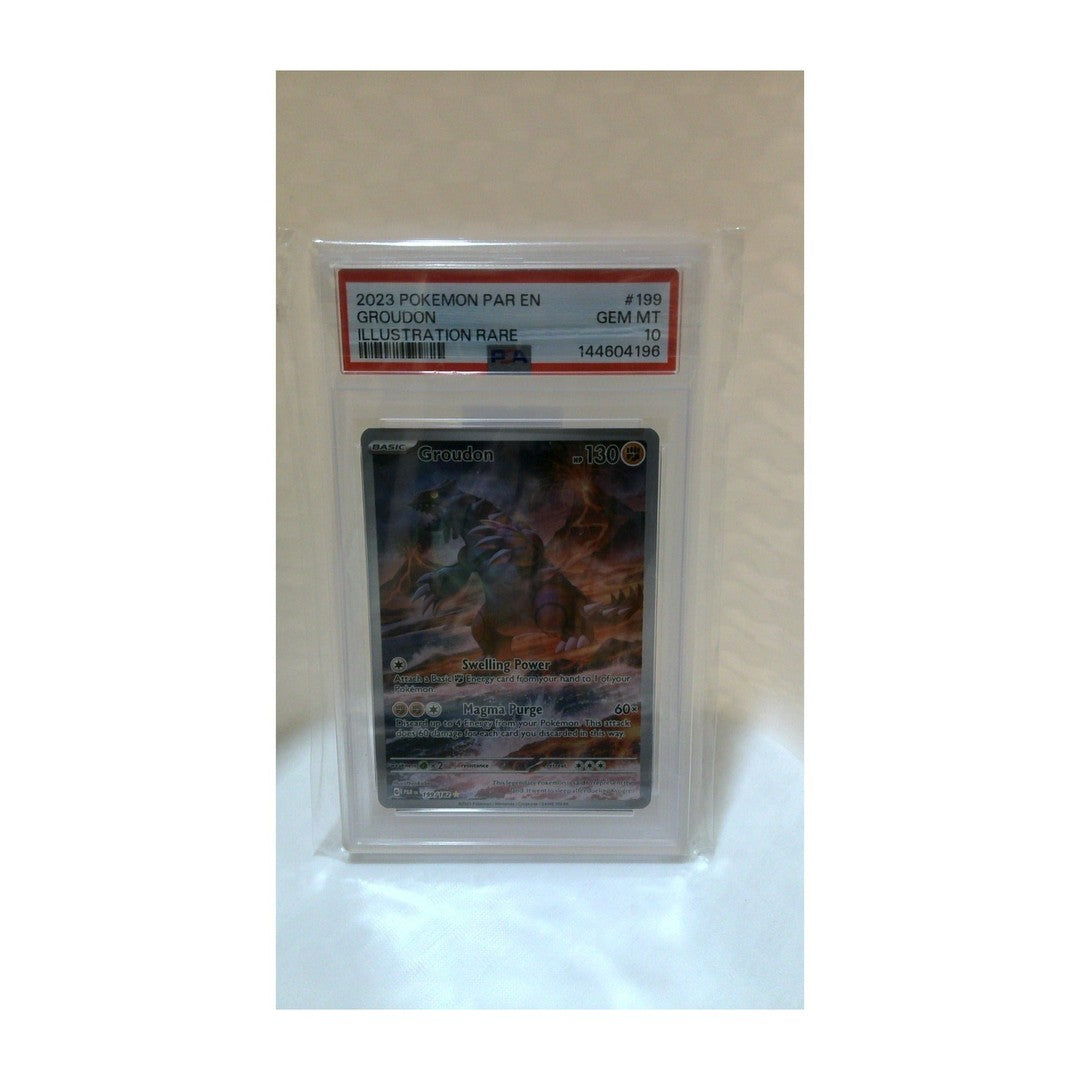 Groudon IR #199 Paradox Rift PSA 10 Gem Mint Pokemon TCG