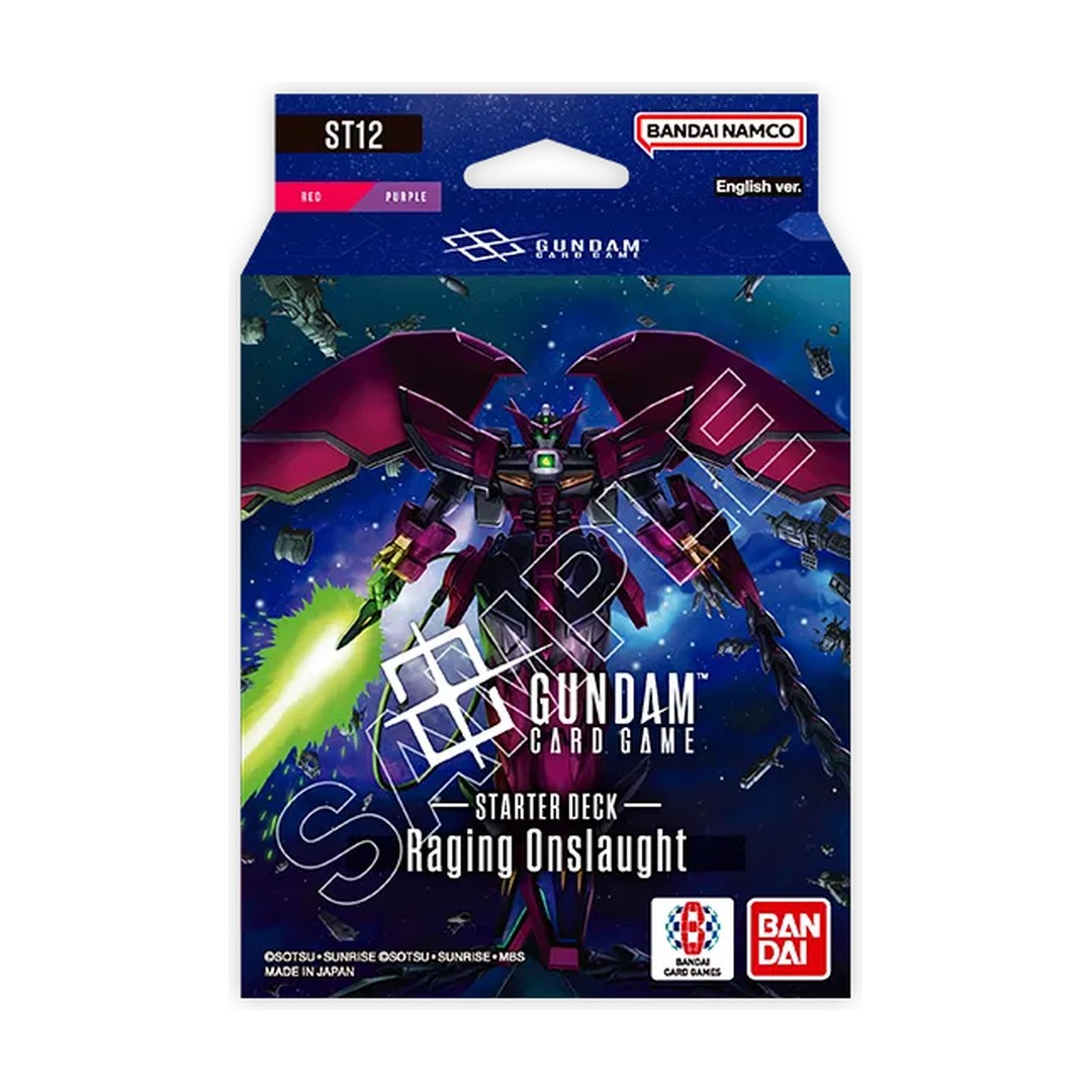 Gundam Card Game Starter Deck ST12 Display