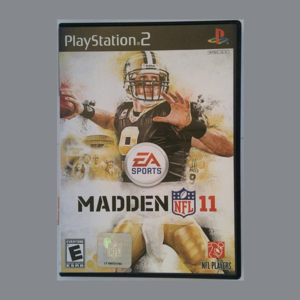 Madden NFL 11 (Sony PlayStation 2) CIB Complete In Box Authentic
