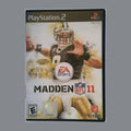 Madden NFL 11 (Sony PlayStation 2) CIB Complete In Box Authentic
