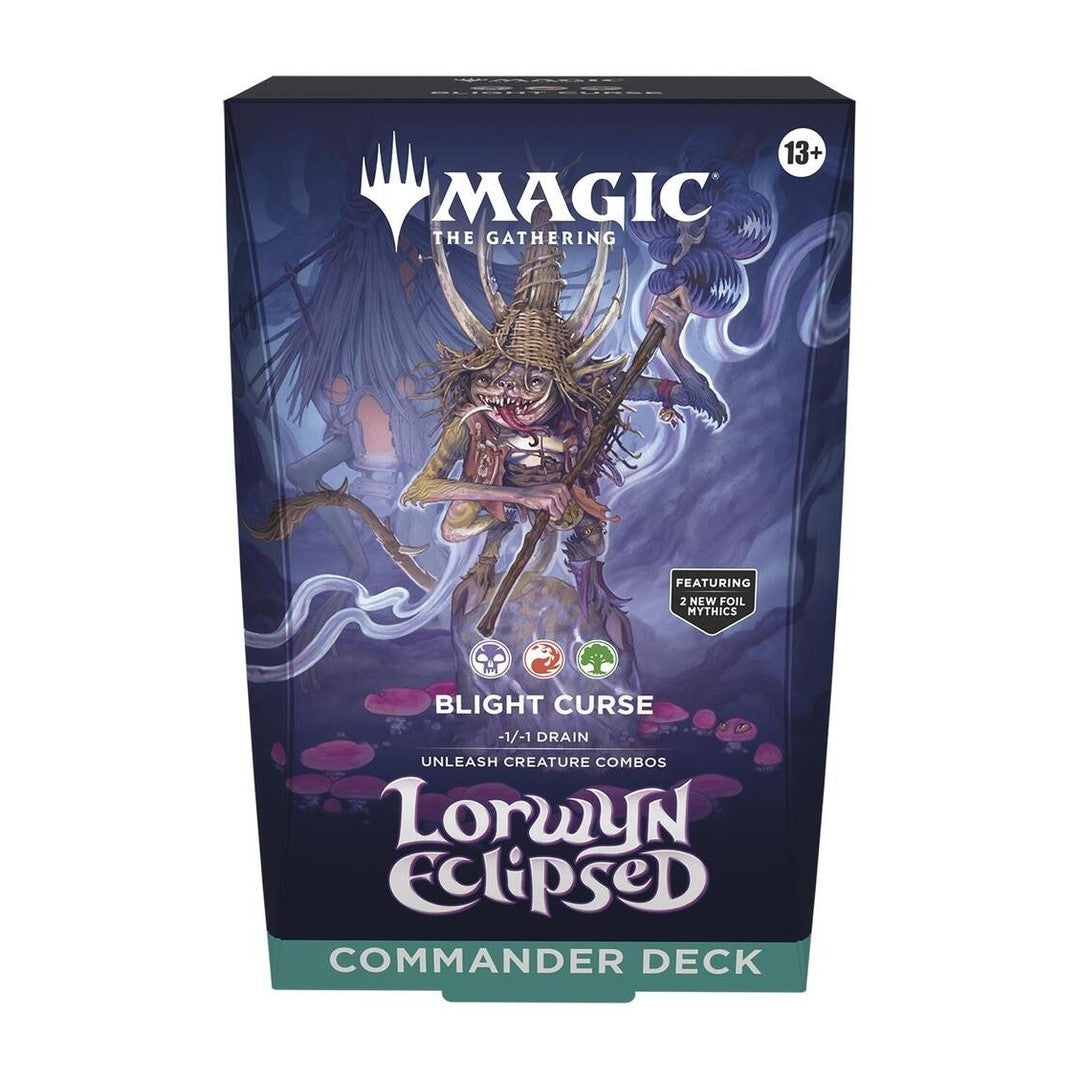 Magic The Gathering - Lorwyn Eclipsed Commander Deck - Blight Curse