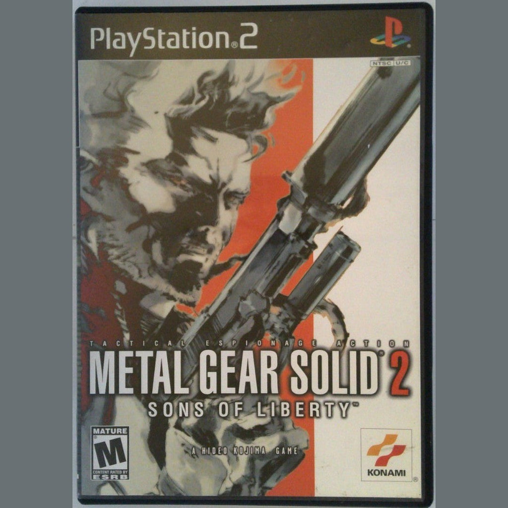 Metal Gear Solid 2: Sons of Liberty (Sony PlayStation 2) CIB Complete In Box