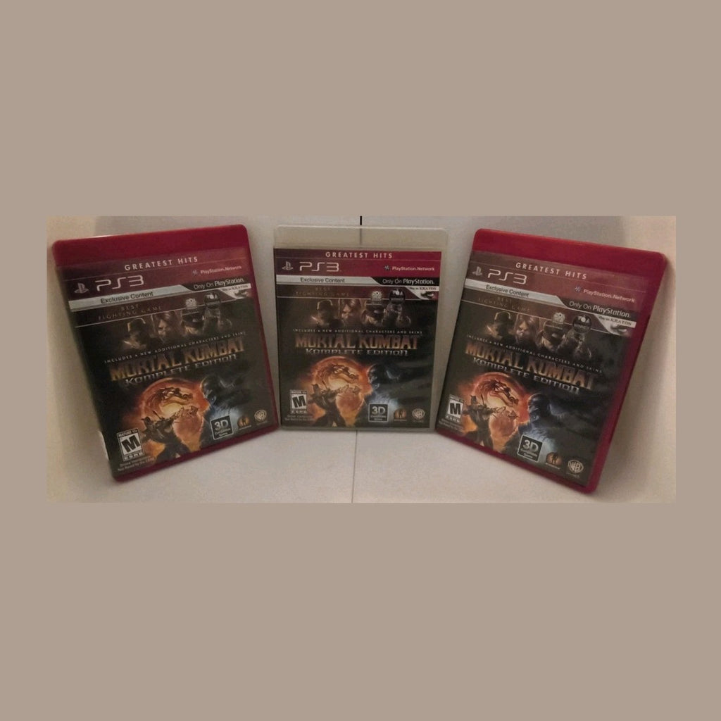 Mortal Kombat Komplete Edition (Sony PlayStation 3) CIB Complete In Box