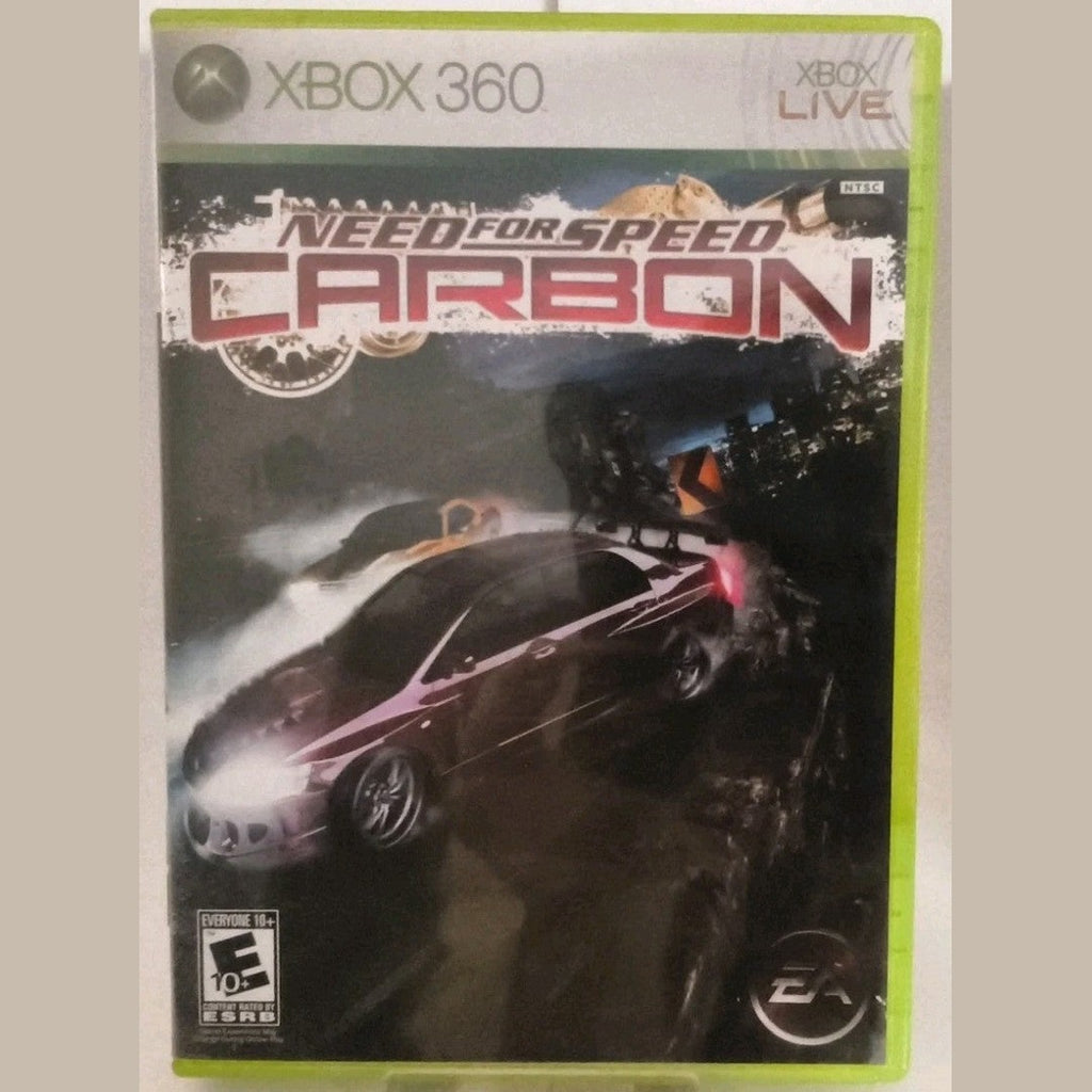 Need for Speed: Carbon (Microsoft Xbox 360) CIB Complete In Box Authentic Tested