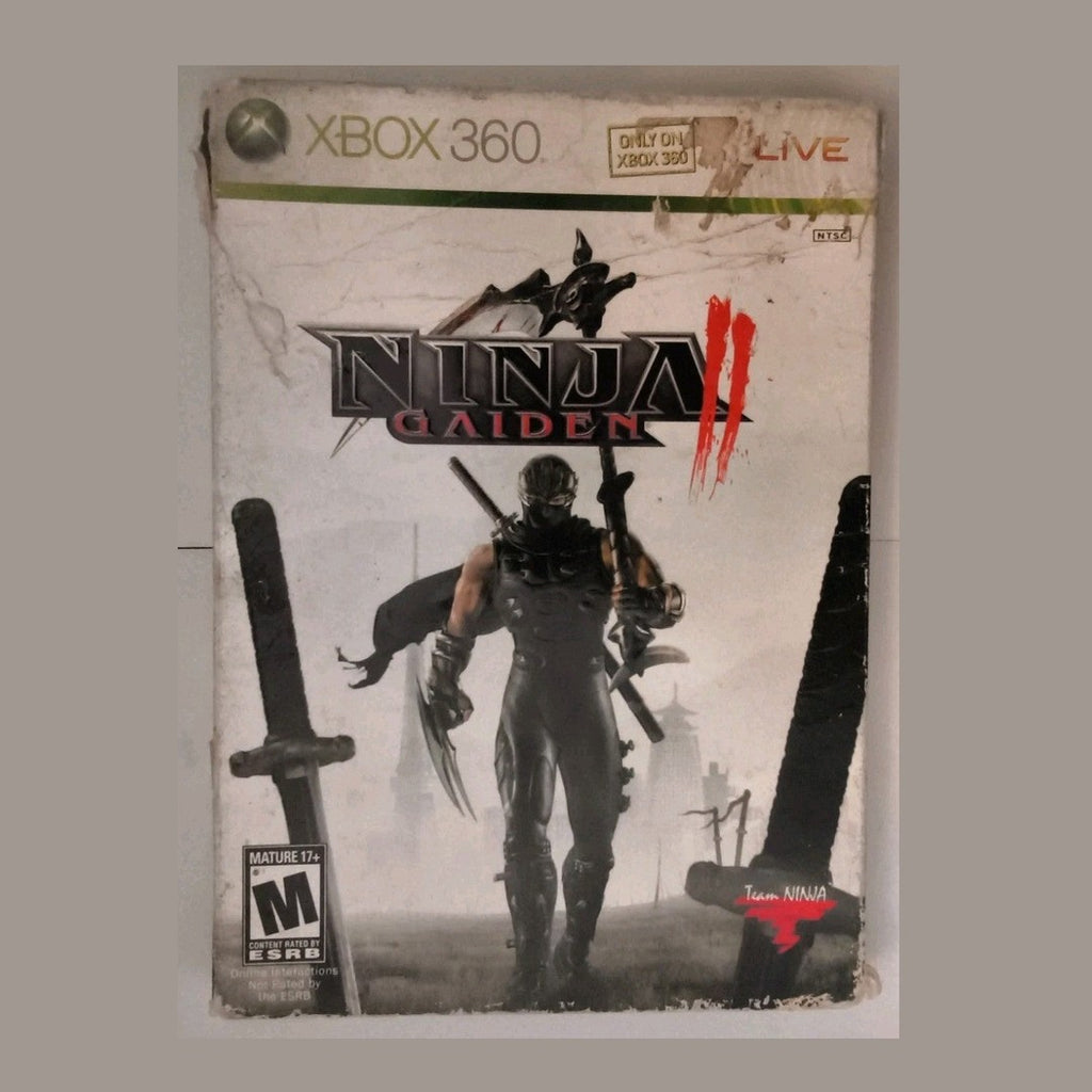 Ninja Gaiden II (Microsoft Xbox 360) CIB Complete In Box Authentic Tested