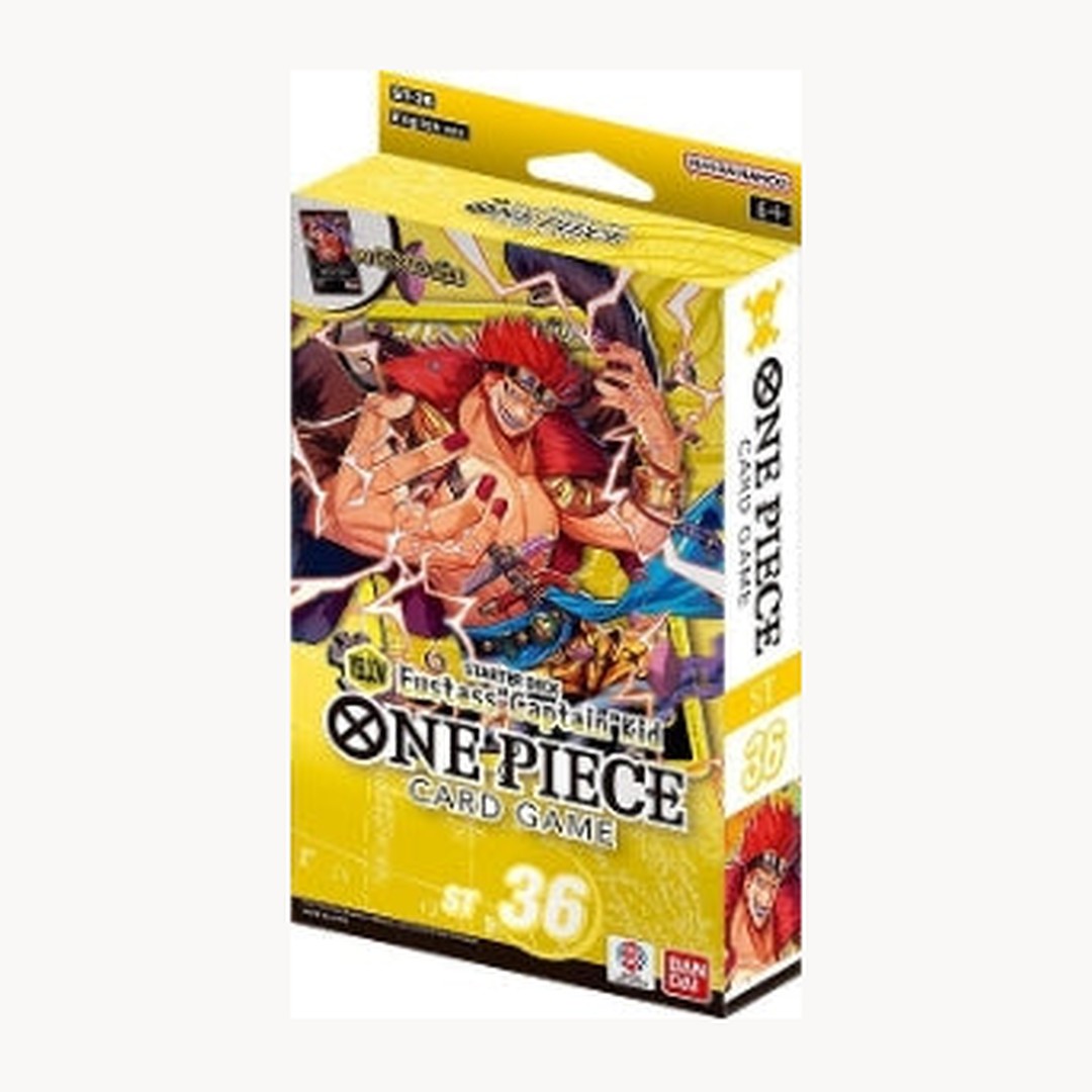 One Piece Card Game Starter Deck St-36 Yellow Eustass Captain Kid