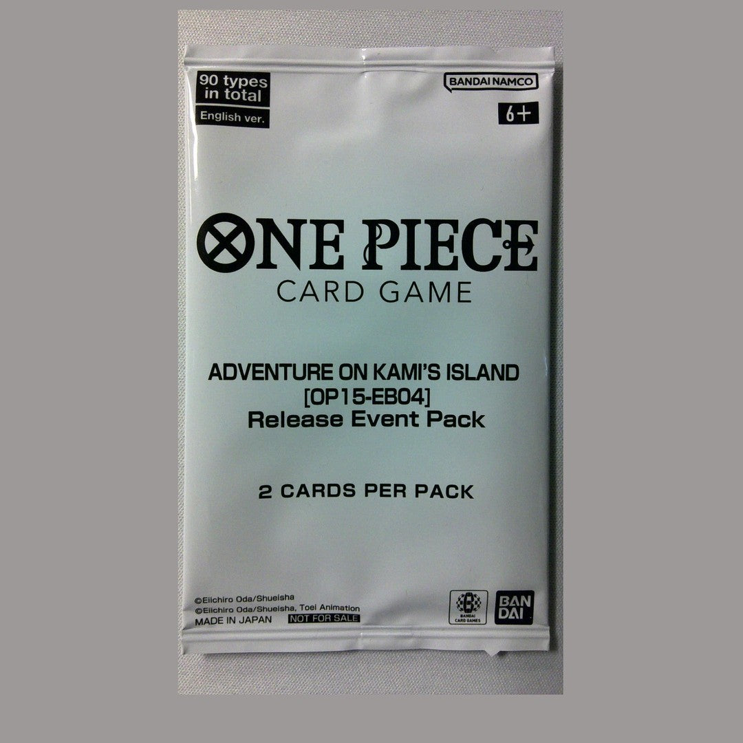 One Piece TCG Adventure on Kami's Island OP-15 Release Event Pack Sealed 2 Cards
