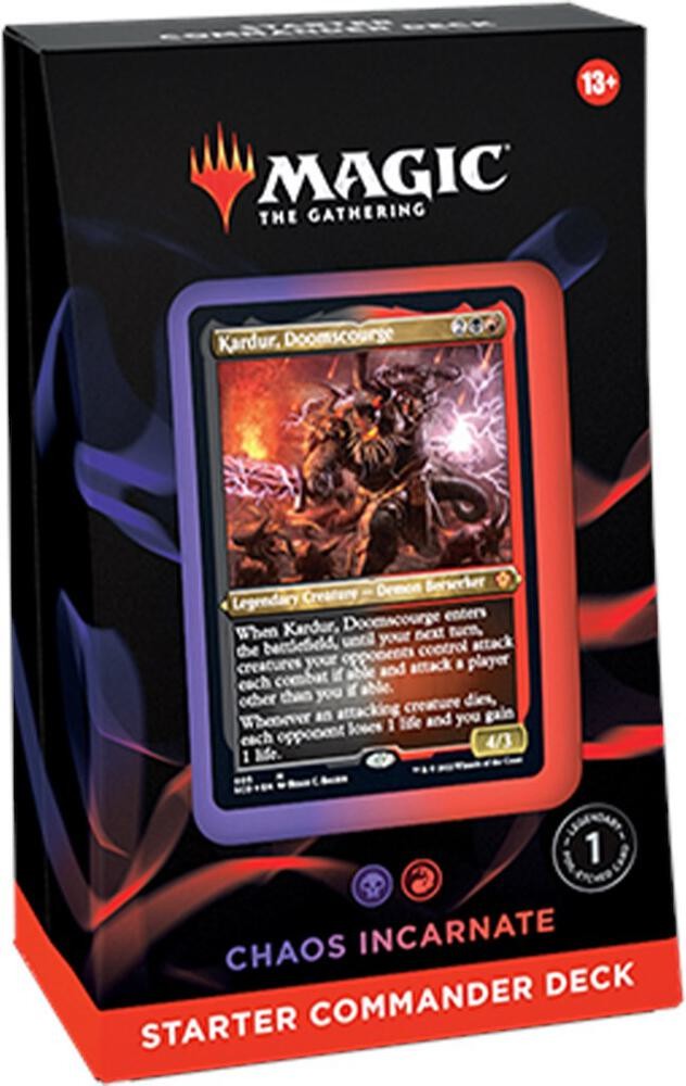 Magic The Gathering - Starter Commander Decks