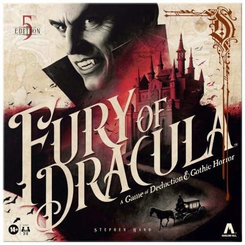 Fury of Dracula Board Game, 5th Edition