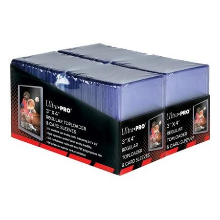 Ultra Pro 3"x4" Card TopLoader & Card Sleeve Bundle (200 Ct.)
