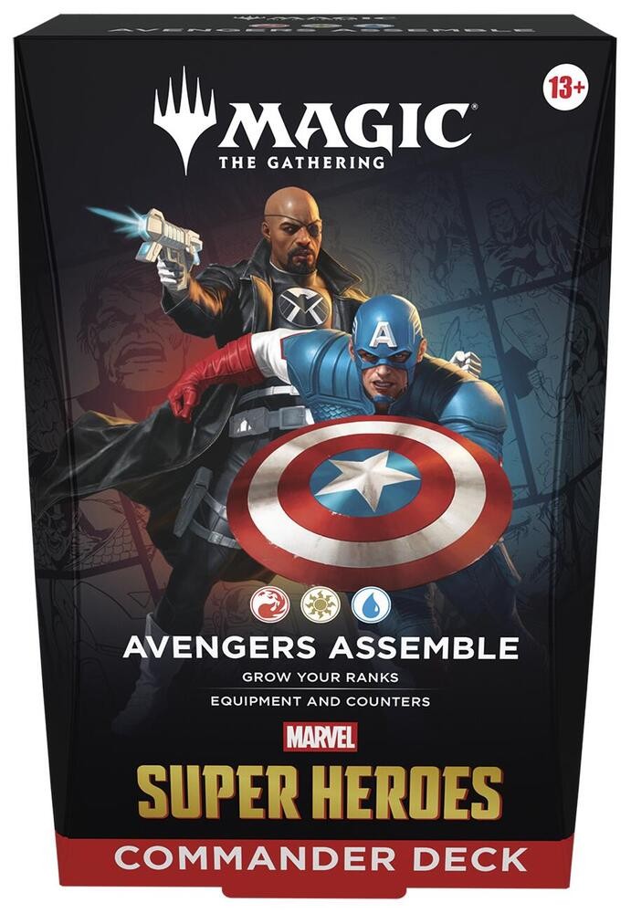 Magic The Gathering - Marvel Super Heroes Commander Decks