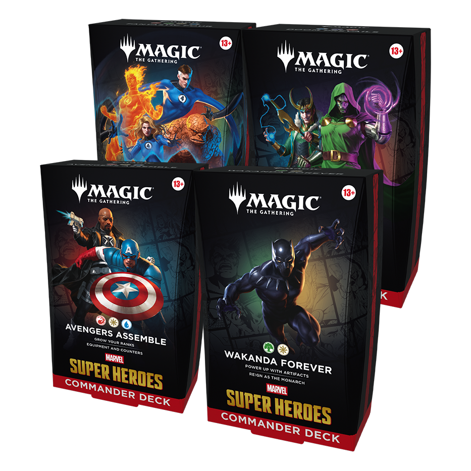 Magic The Gathering - Marvel Super Heroes Commander Decks