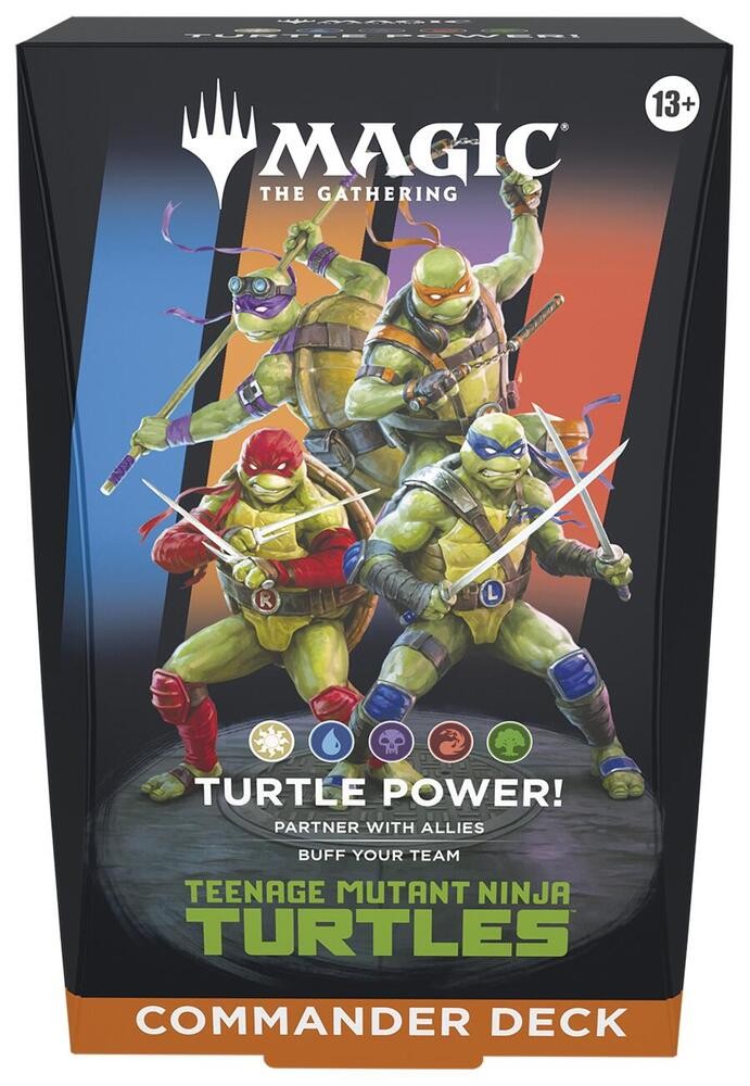 Magic The Gathering - Teenage Mutant Ninja Turtles - Commander Deck