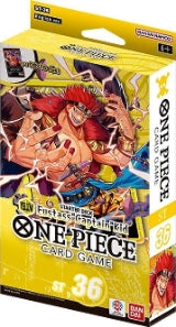 One Piece Card Game Starter Deck St-36 Yellow Eustass Captain Kid