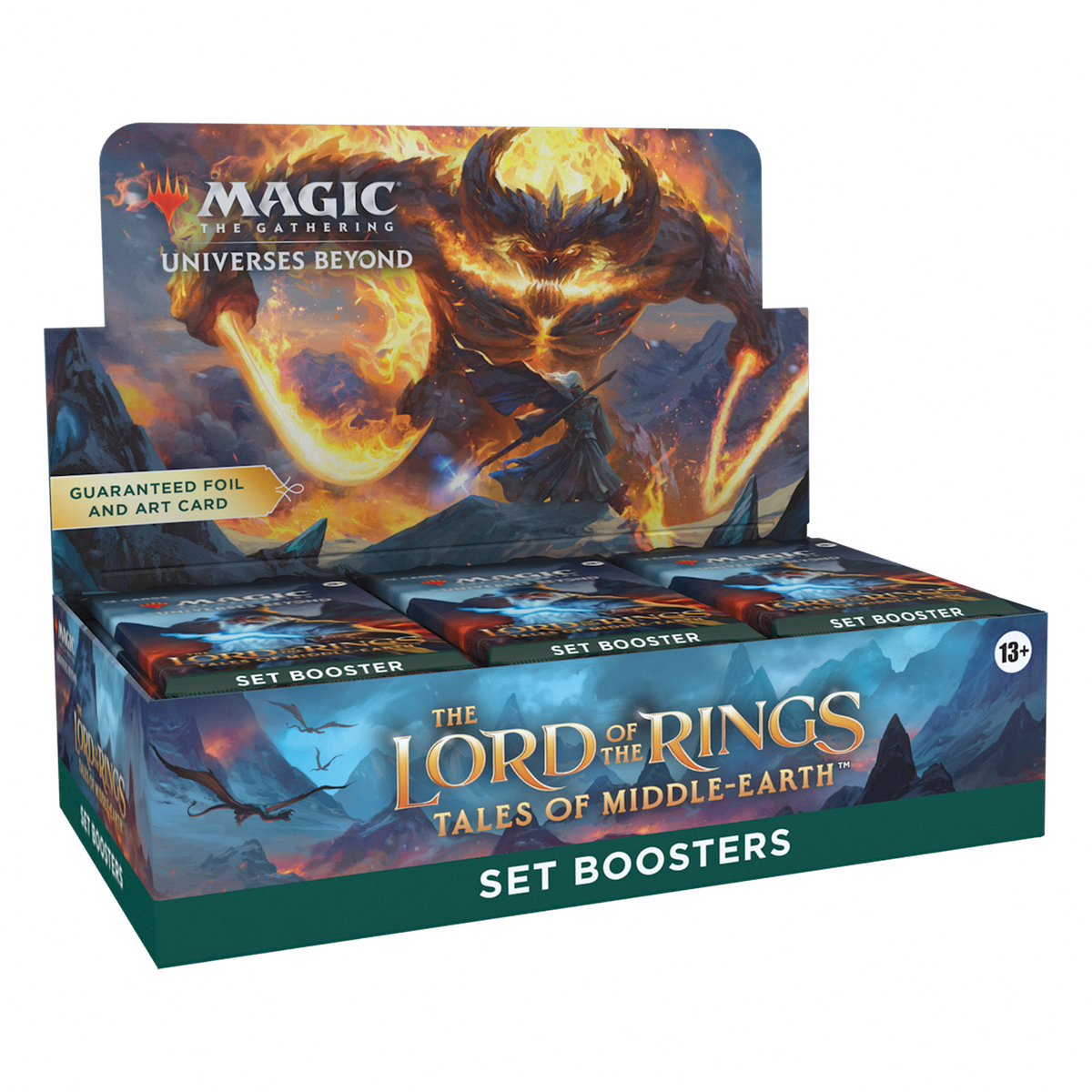 Magic: The Gathering The Lord of the Rings: Tales of Middle-earth Set Booster Display