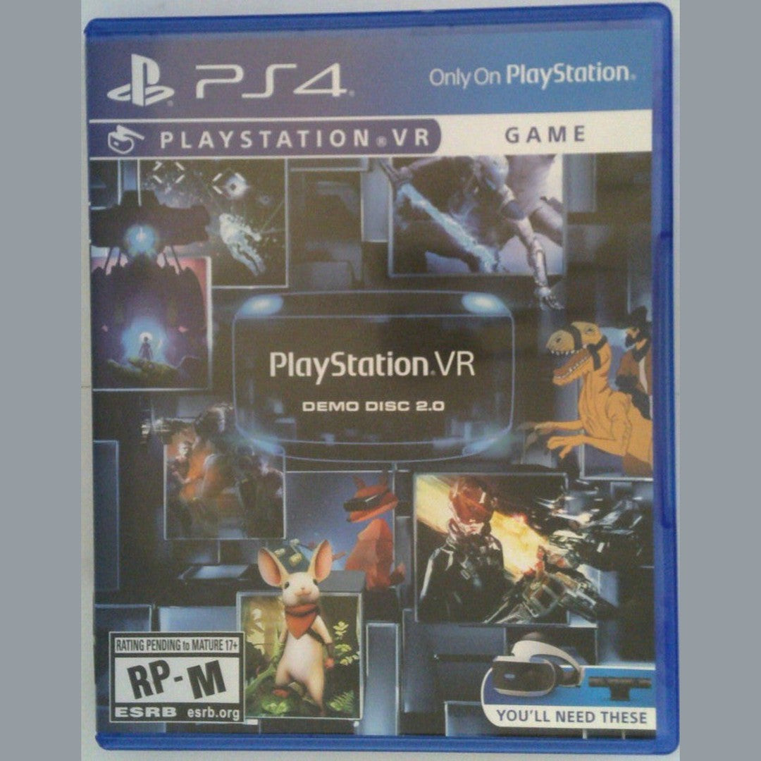 PlayStation VR Demo Disc 2.0 (Sony PlayStation 4) CIB Complete In Box Authentic