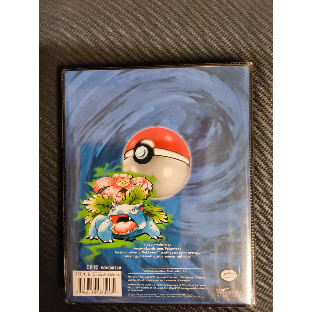 1999 Pokemon Trading Card Game album, back cover