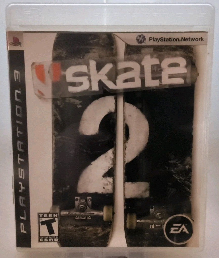 [CASE & GAME ONLY NO MANUAL] Skate 2 (PlayStation 3) Authentic Tested