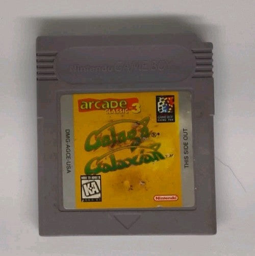 Arcade Classics 3: Galaga & Galaxian (Gameboy) Cartridge Only Authentic Tested