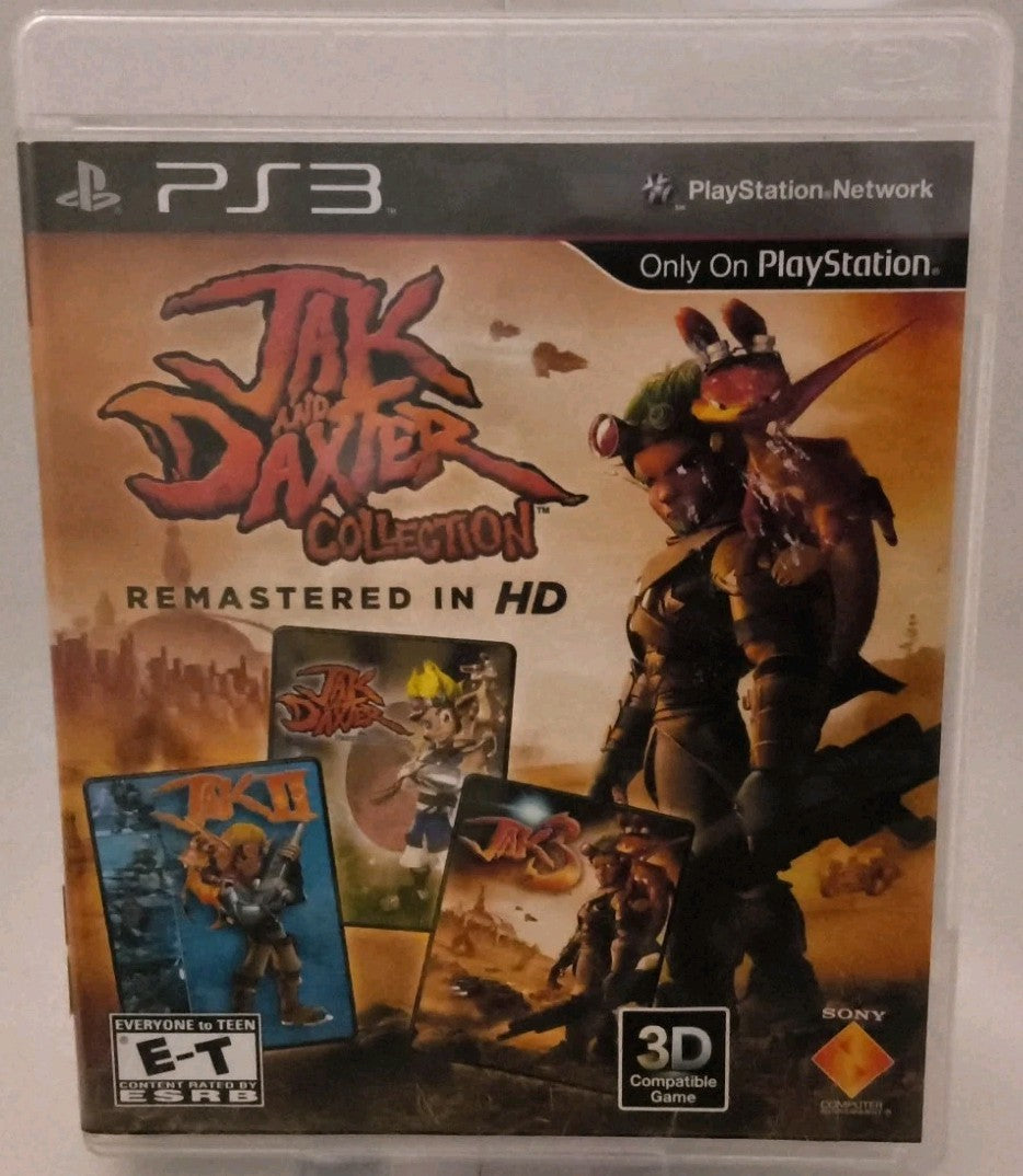 [CASE & GAME ONLY NO MANUAL] Jak and Daxter Collection (PlayStation 3) Authentic