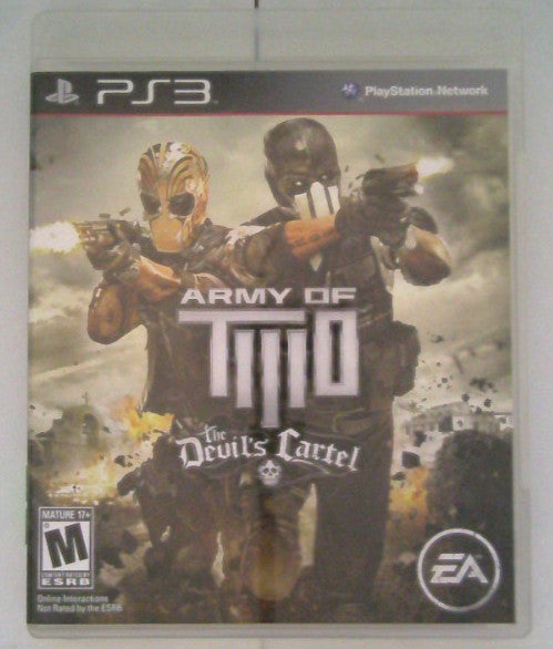 Army of Two: The Devil's Cartel (Sony PlayStation 3) CIB Complete In Box