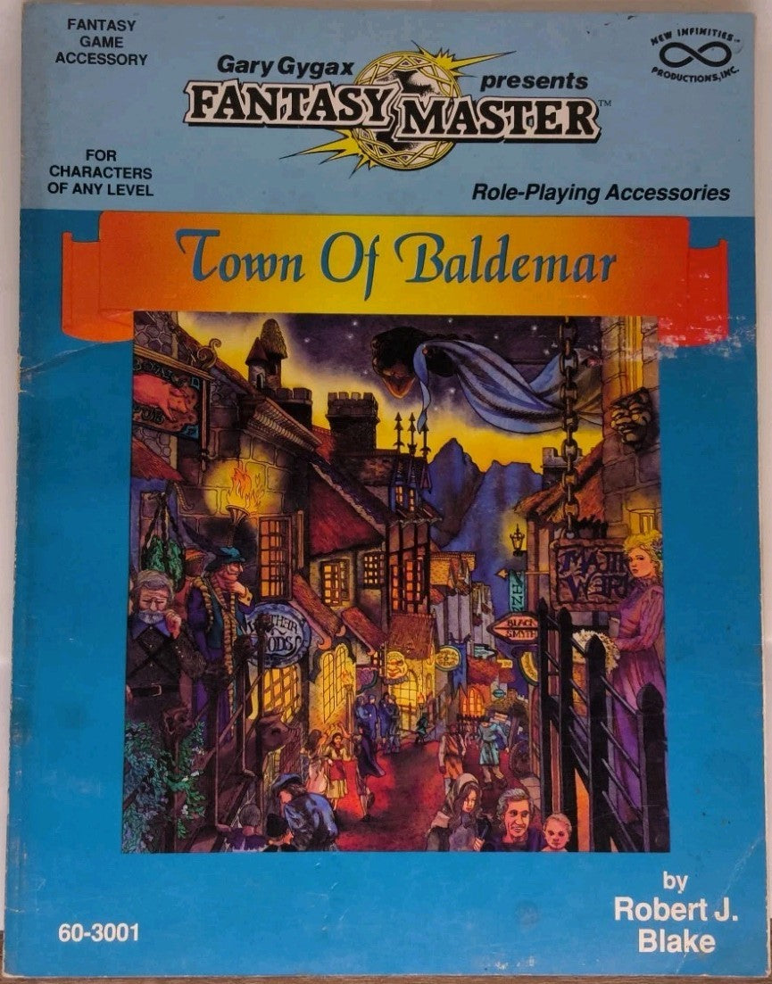 Fantasy Master - Town of Baldemar - Adventure RPG Book
