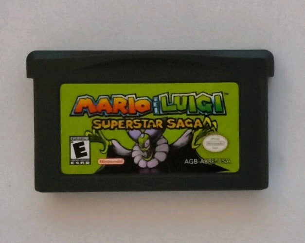 [GAME ONLY NO CASE NO MANUAL] Mario & Luigi: Superstar Saga (Game Boy Advance)