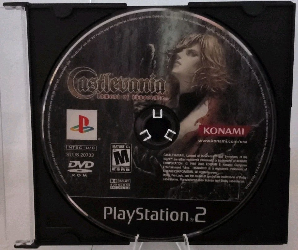 [GAME ONLY NO CASE NO MANUAL] Castlevania: Lament of Innocence (PlayStation 2)